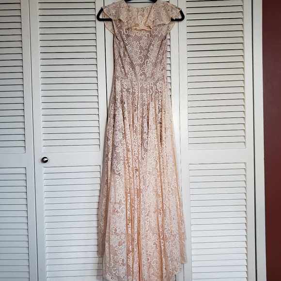 !!RARE!! HTF Free People x The Jetset Diaries Goddess Lace Maxi Dress - Picture 7 of 9